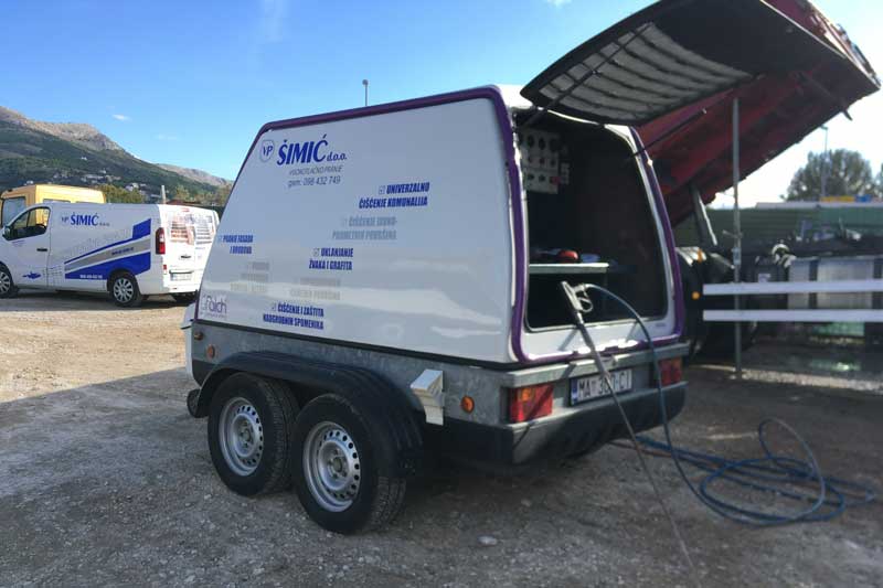 visokotlačno pranje